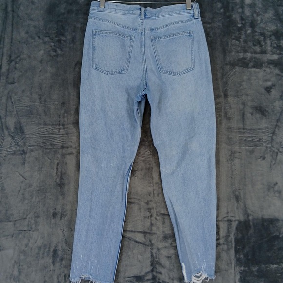 Free People We The Free Jeans Womens 28 High Rise Button Fly Distressed - Picture 3 of 11